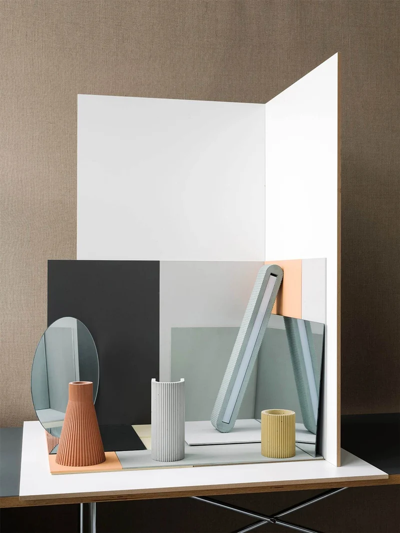 Gantlights S3 Wandlampe kanneliert Up & Down