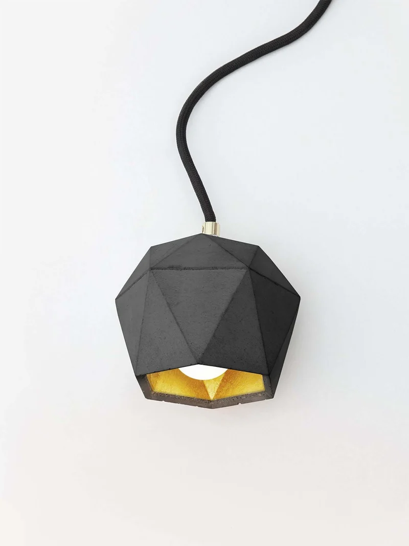 Gantlights T2-Up Tischlampe Beton