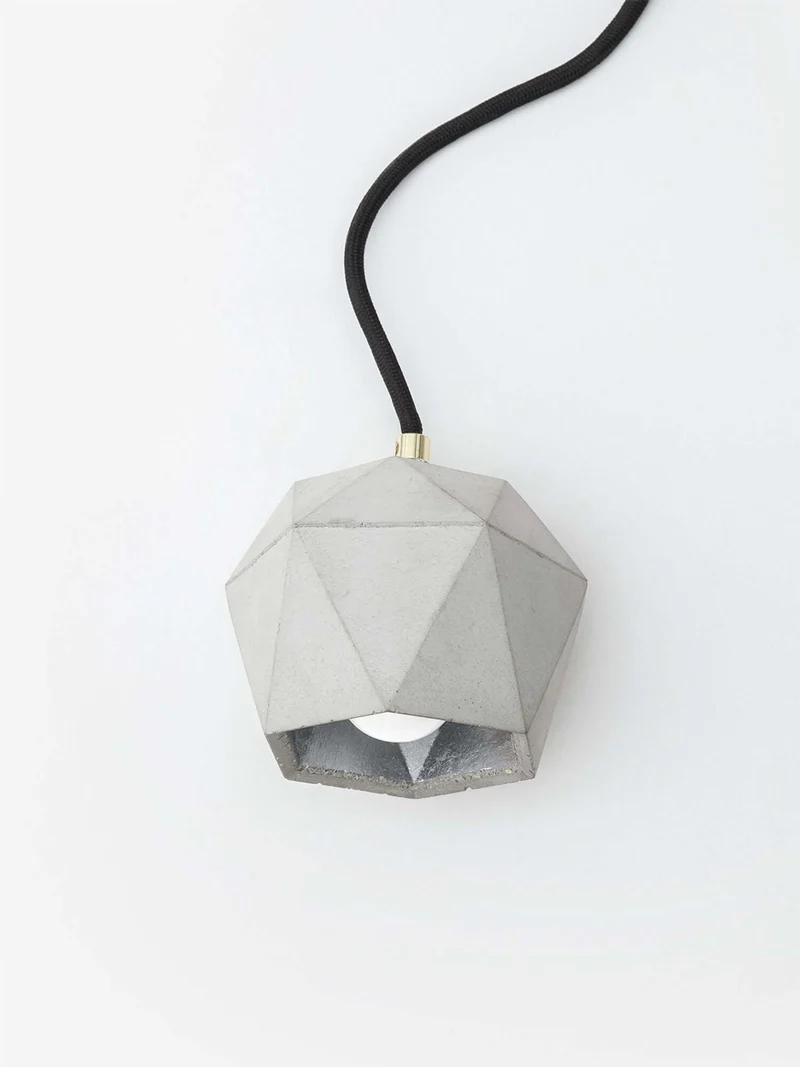 Gantlights T2-Up Tischlampe Beton