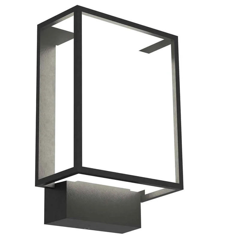LED Außen-Wandleuchte Nestor IP44 Schwarz