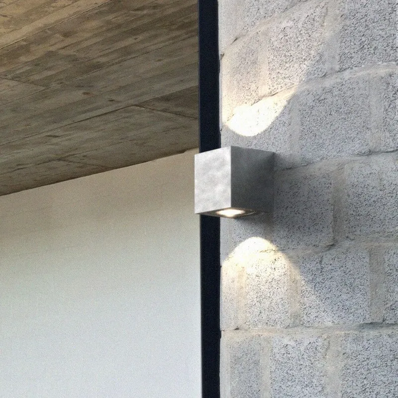 LED Außen-Wandleuchte Canto Kubi 2 IP44 Verzinkt