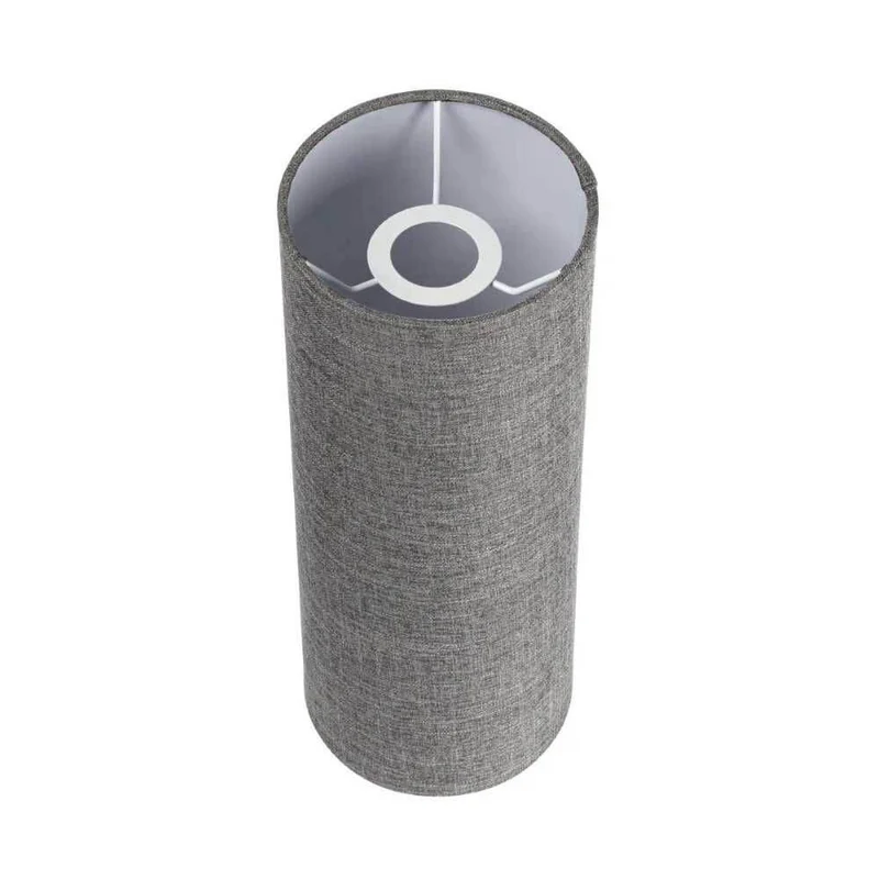 Fenda Round Leuchtenschirm Grau Ø 15cm