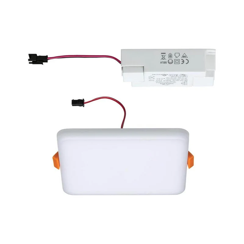 VariFit LED Einbaupanel Veluna Quadratisch Sataniert