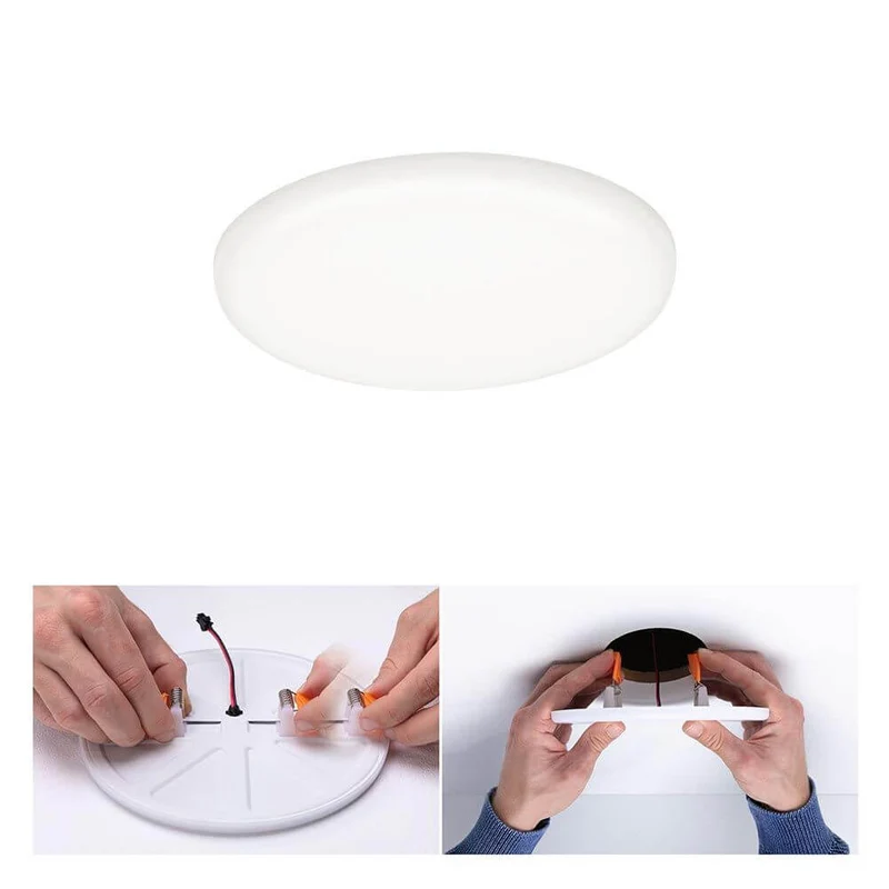 VariFit LED Einbaupanel Veluna Ø 12,5cm Satiniert
