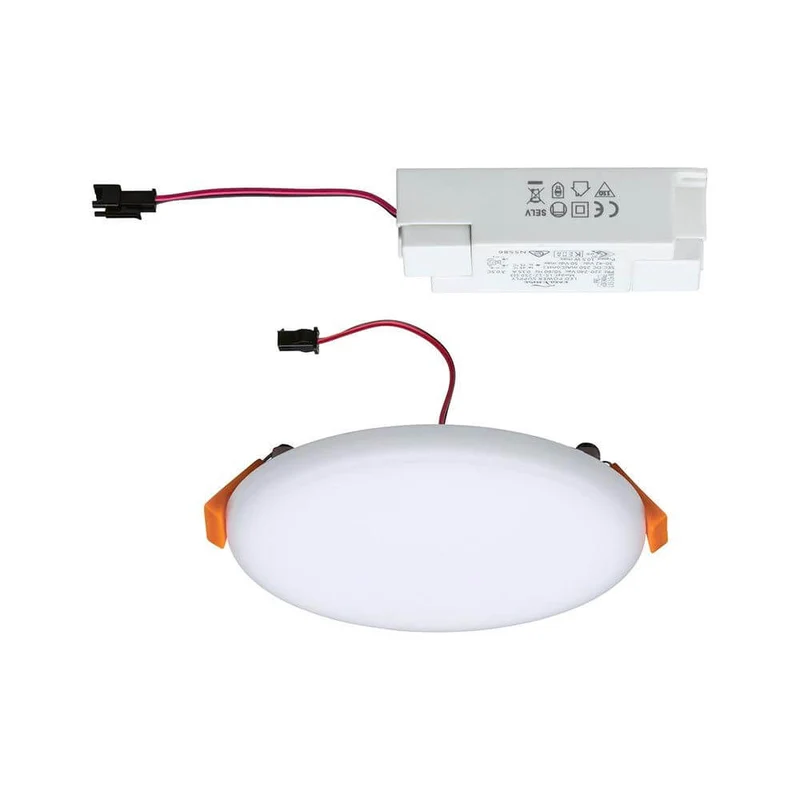 VariFit LED Einbaupanel Veluna Ø 12,5cm Satiniert