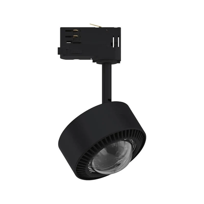 ProRail3 LED Schienenspot Aldan Dimmbar Schwarz, Chrom