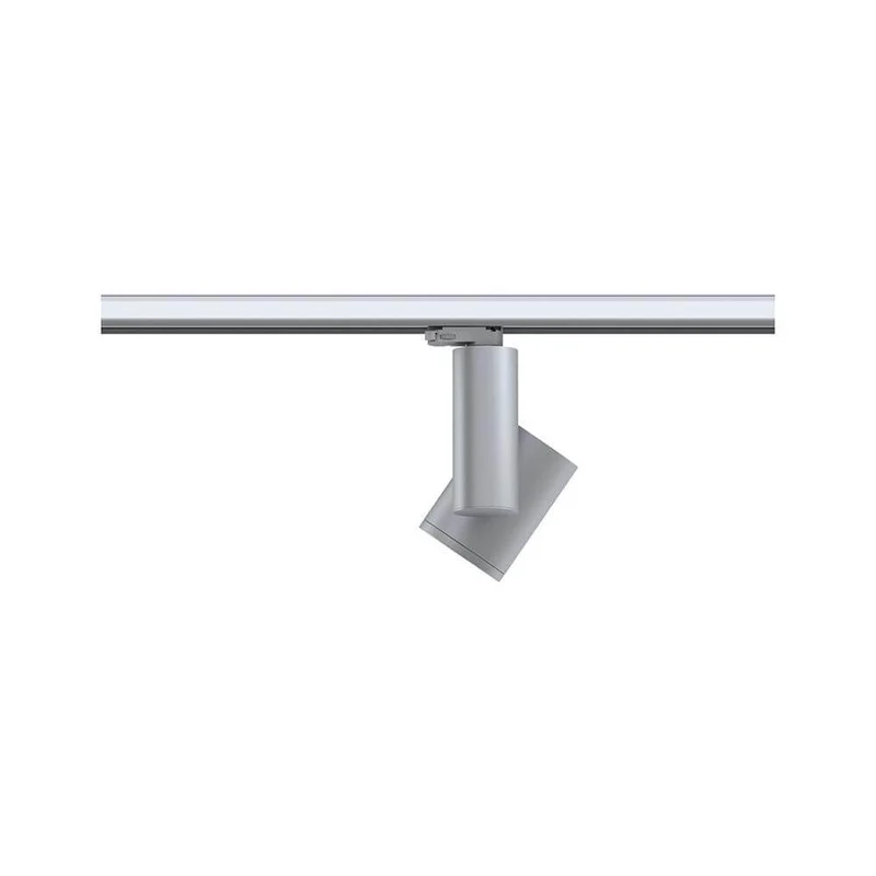 ProRail3 LED Schienenspot Zeuz 60° Dimmbar Silberfarben