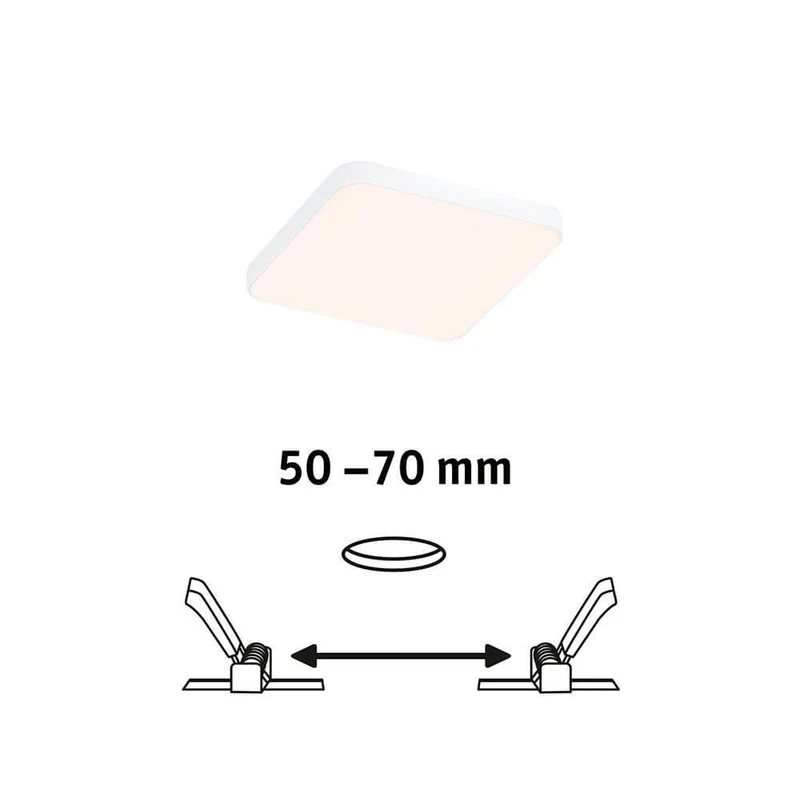 VariFit LED Einbaupanel Veluna Edge Dimmbar