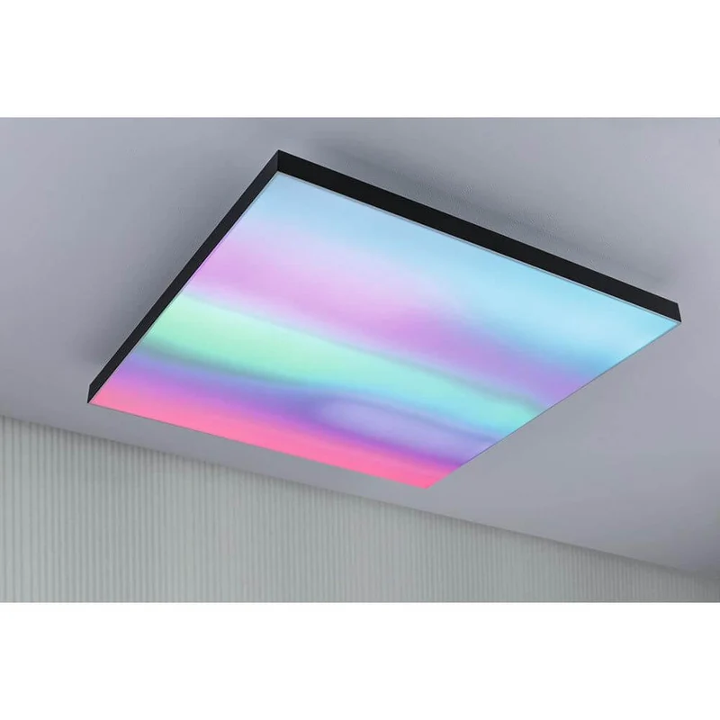 LED Panel Velora Rainbow RGBW Dynamisch Schwarz