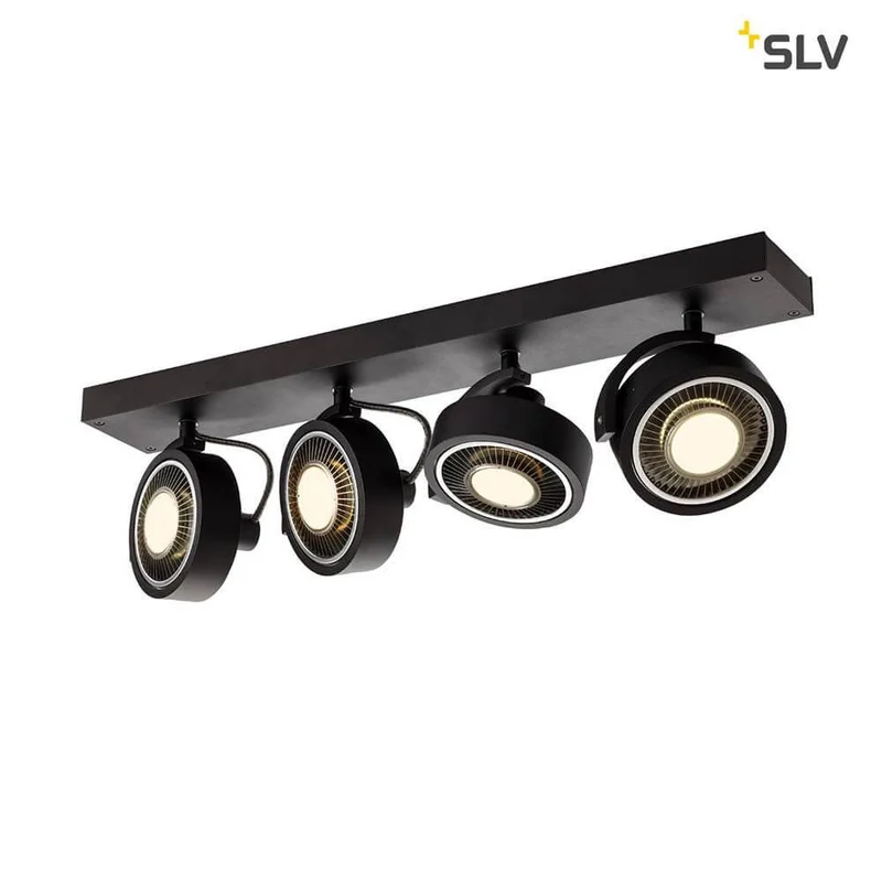 Kalu Aufbauleuchte Quad QPAR111 Schwarz