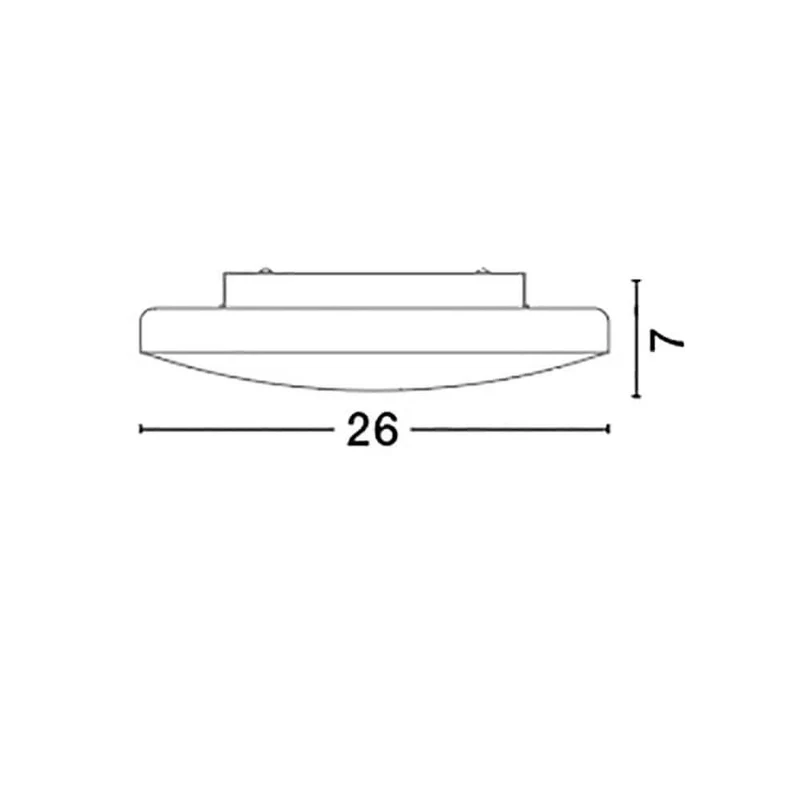Ivi Deckenlampe Ø 26cm Opal