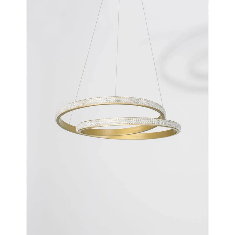 Grania LED Hängeleuchte Matt-Gold