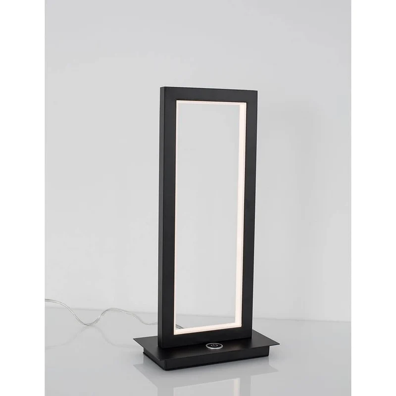 Cornice LED Tischlampe Schwarz