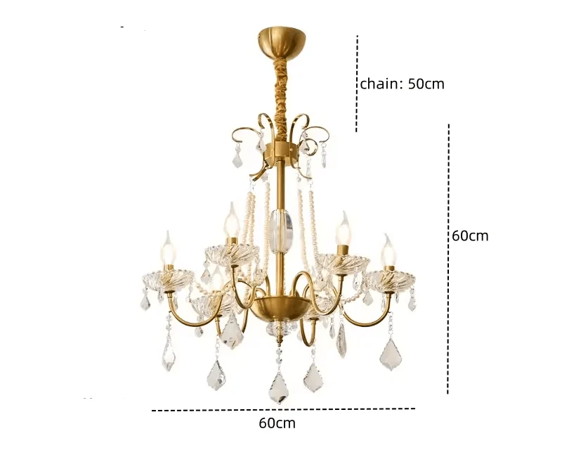 Suspension Verre Et Laiton