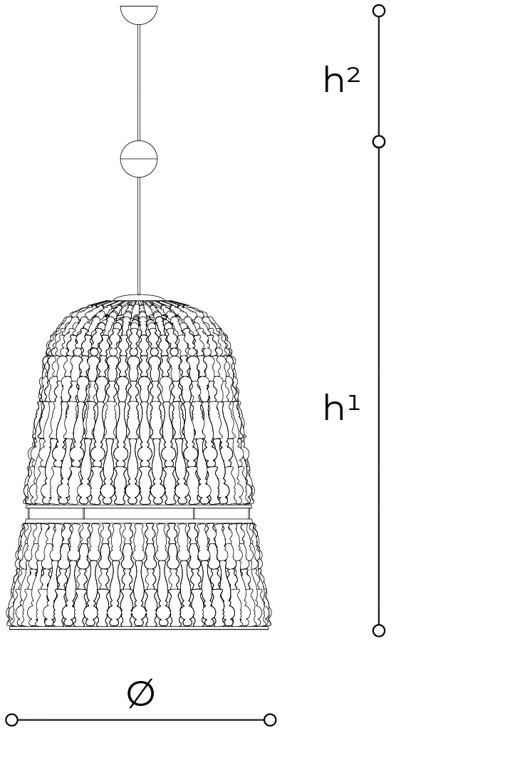 Luminaire Italien
