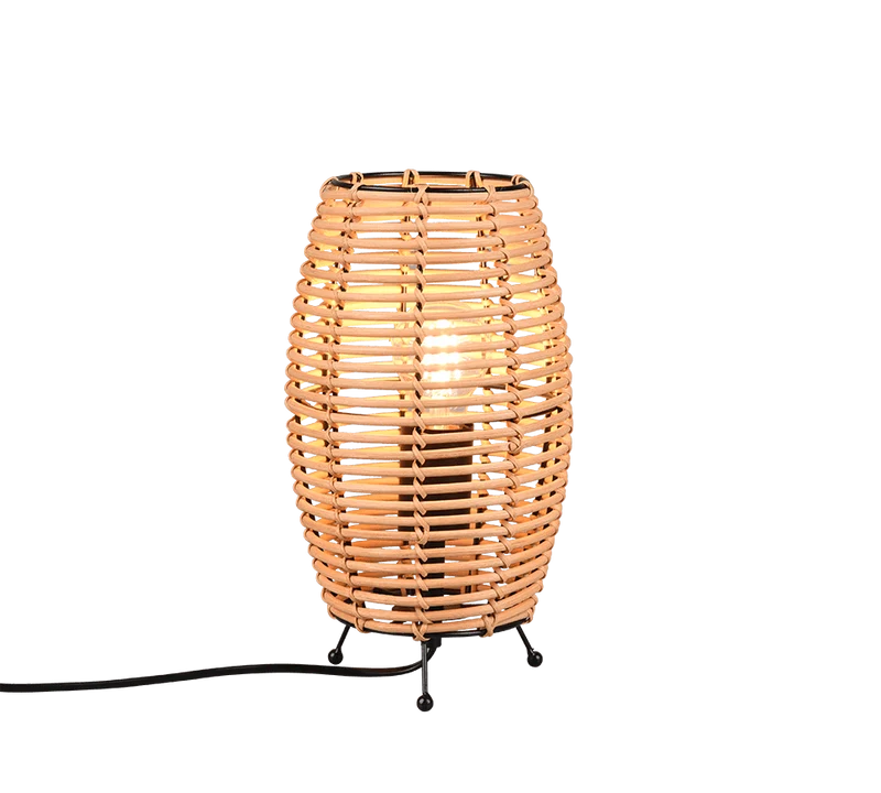 Lampe Chevet Rotin Bambou