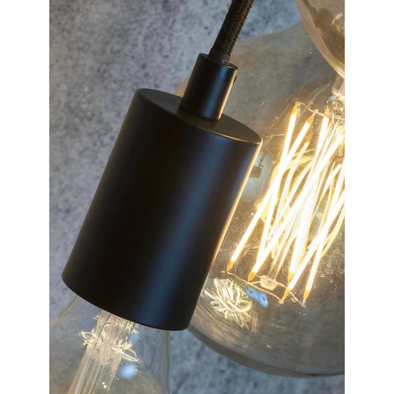 Suspension Industrielle Ampoules