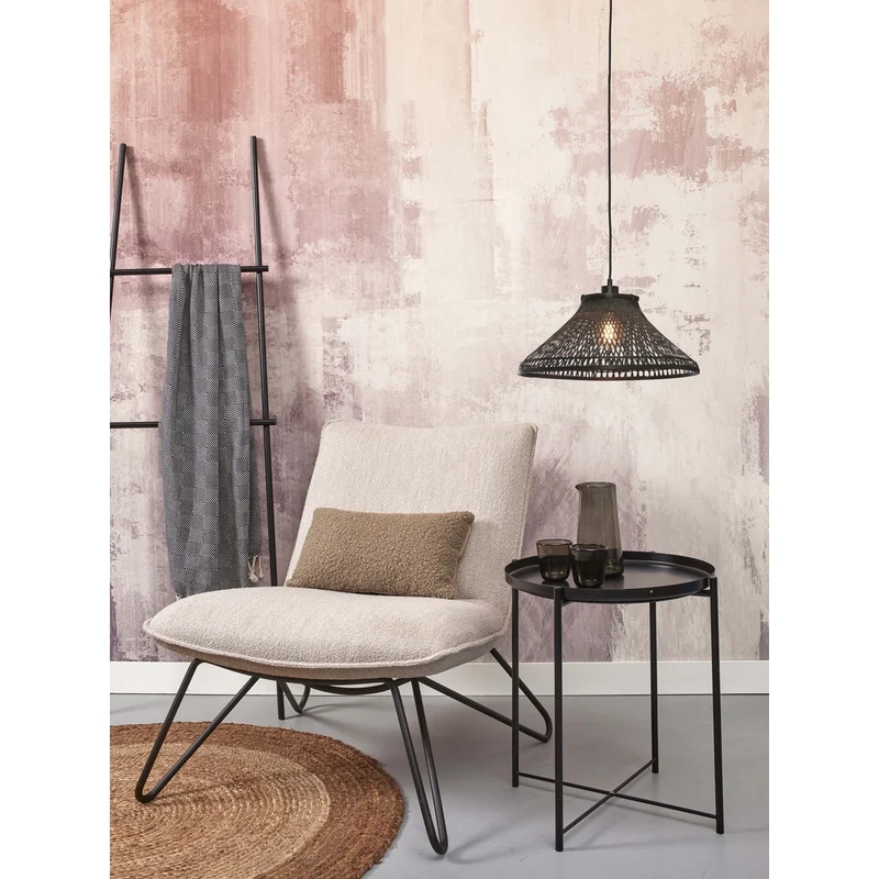 Suspension Bambou Noire