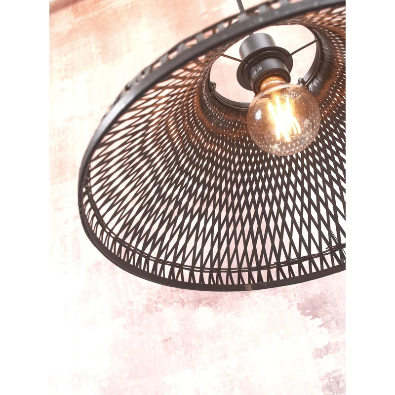 Suspension Bambou Noire