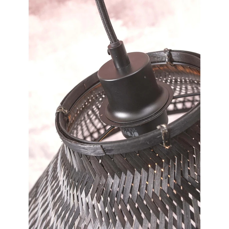 Suspension Bambou Noire