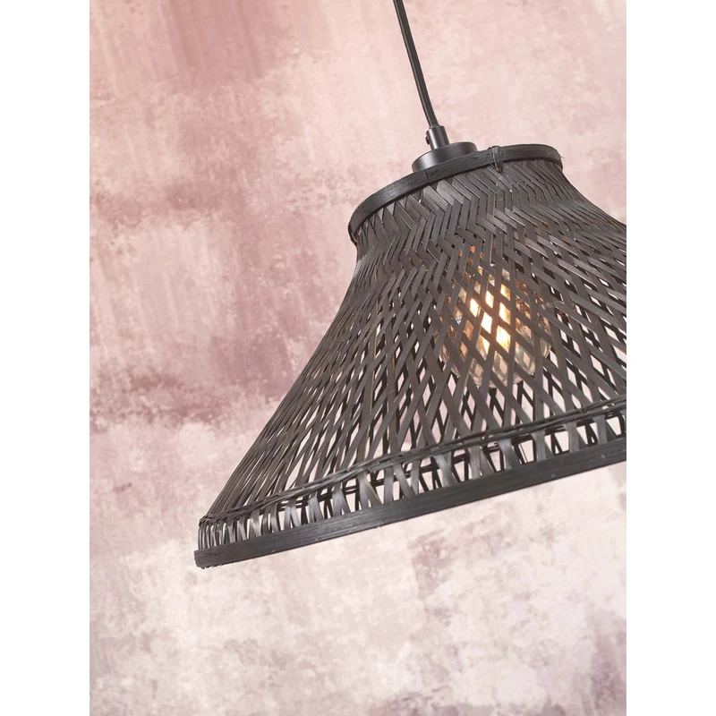 Suspension Bambou Noire