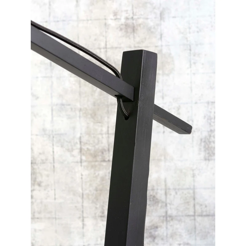 Lampe Sur Pied Noir Design