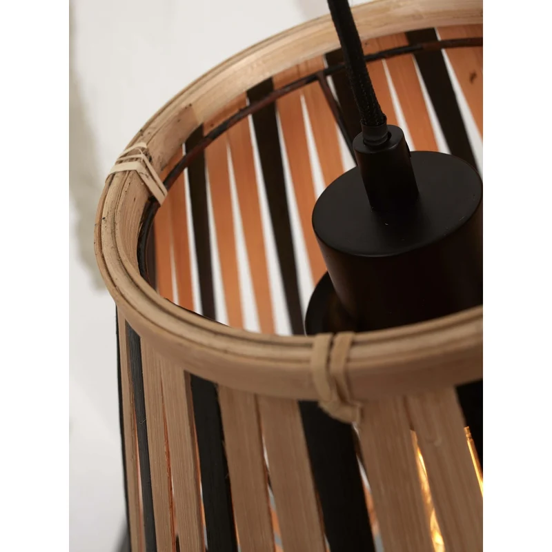 Suspension Luminaire Rotin Bambou