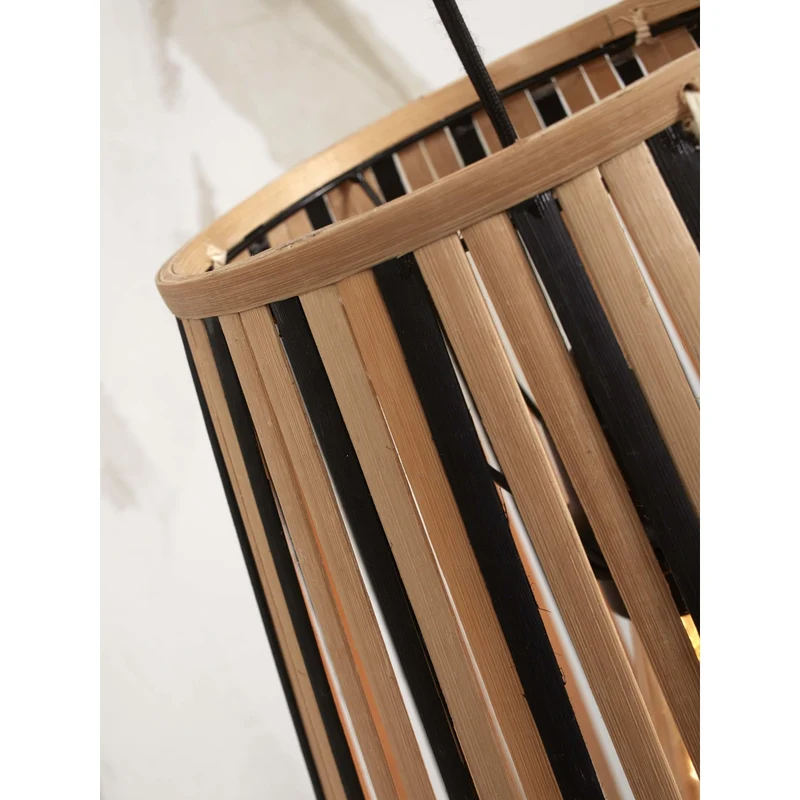 Suspension Luminaire Rotin Bambou