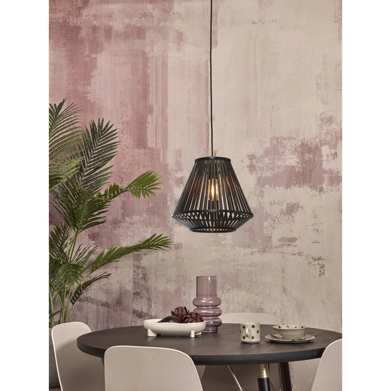 Luminaire Suspendu Rotin Bambou