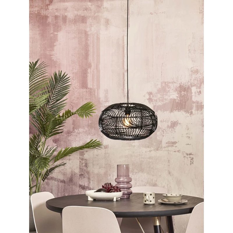 Suspension Luminaire Osier Rotin Bambou