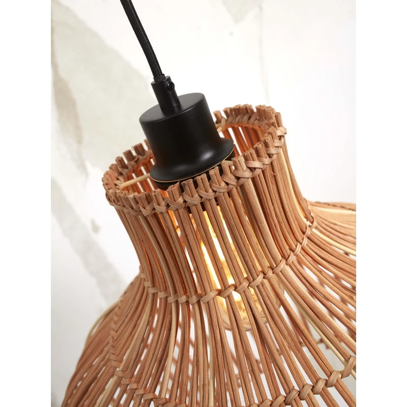 Suspension Luminaire Osier Rotin Bambou