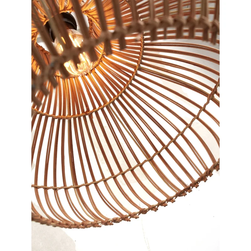 Suspension Luminaire Osier Rotin Bambou