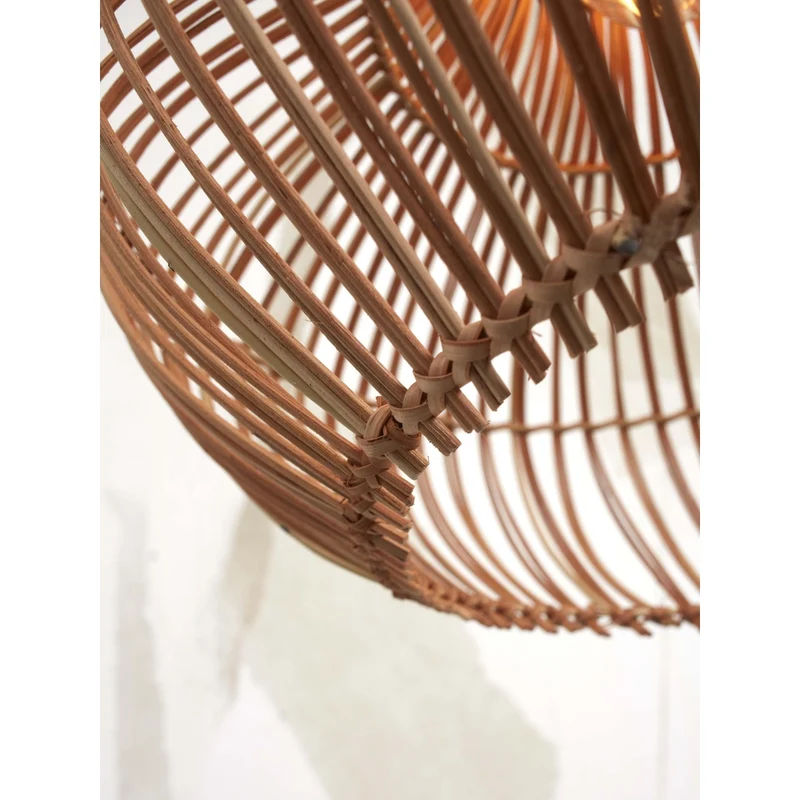 Suspension Luminaire Osier Rotin Bambou