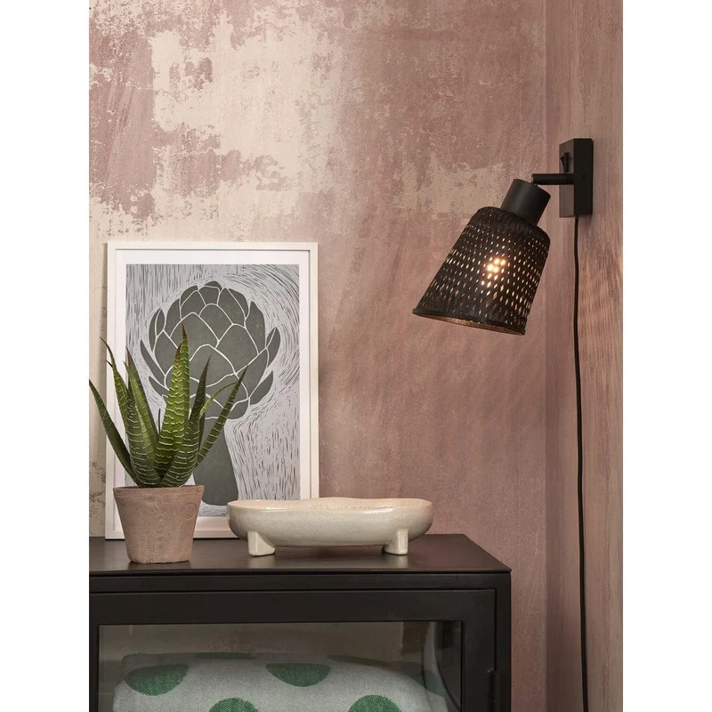 Lampe Murale Bambou