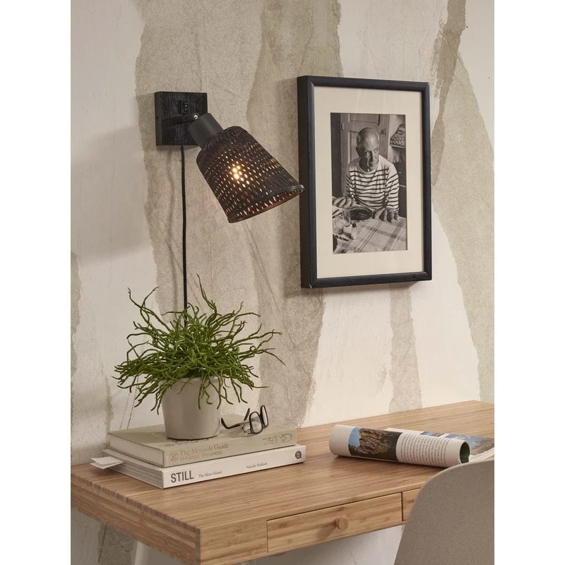 Lampe Murale Bambou