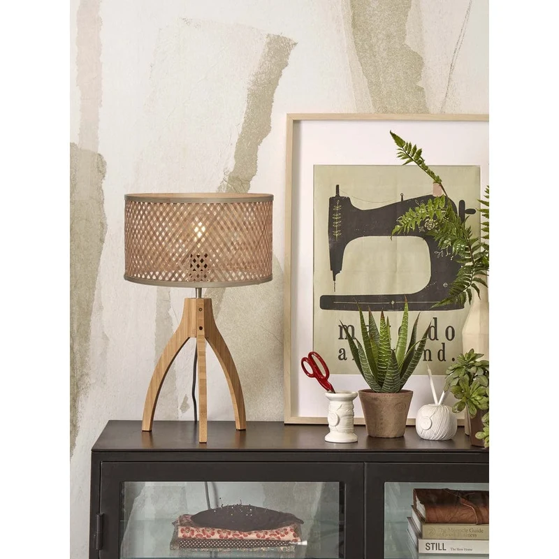 Lampe Trepied Bambou