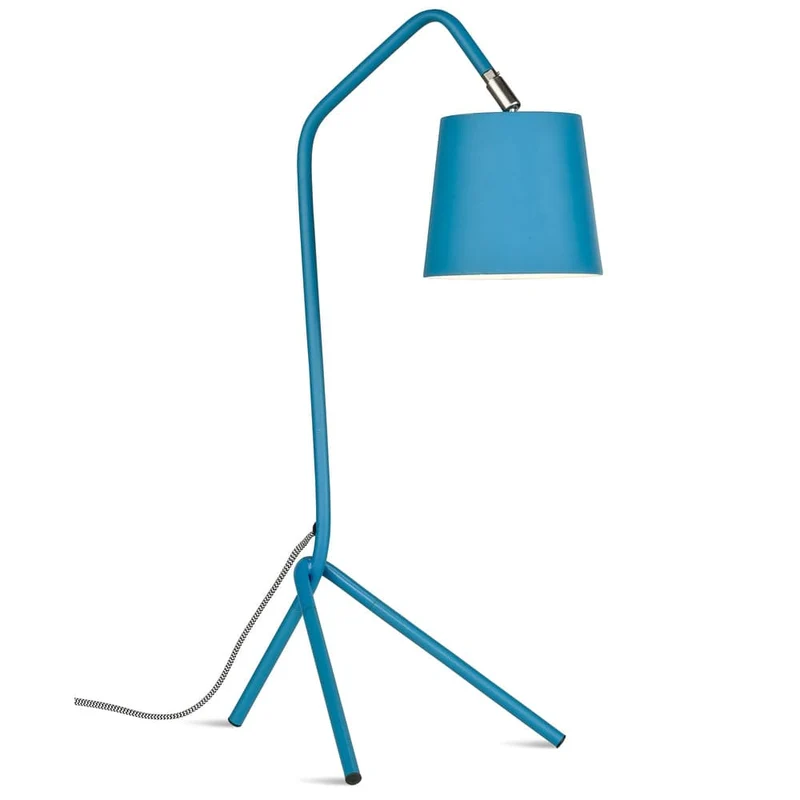 Lampe Bleu Turquoise