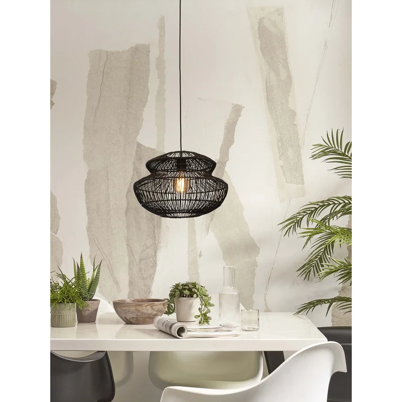 Lampe Suspension En Rotin