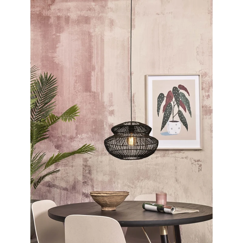 Lampe Suspension En Rotin