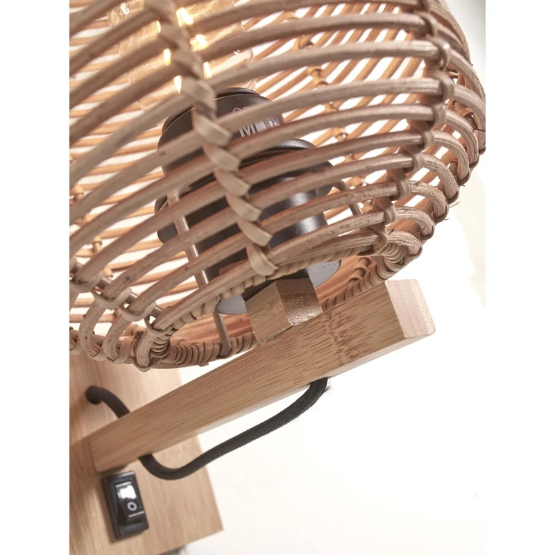 Luminaire Mural Rotin
