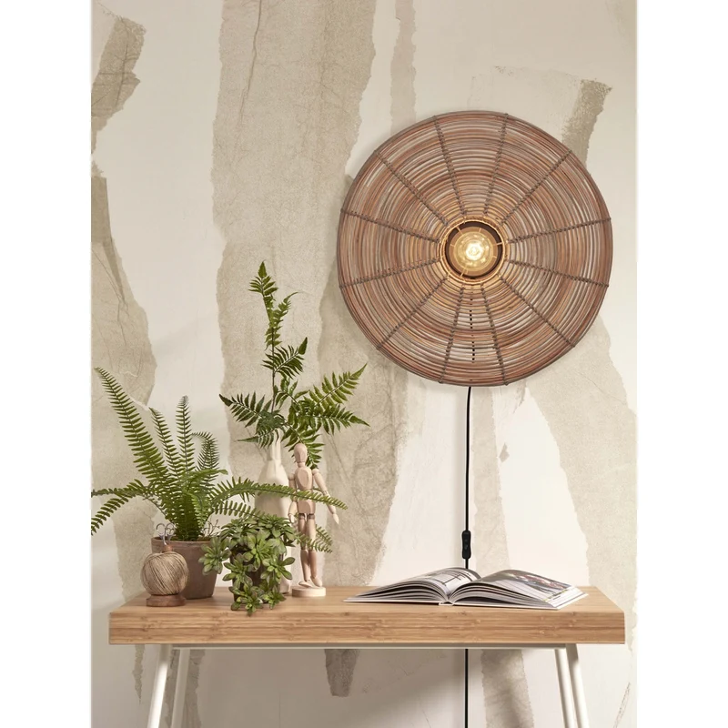 Luminaire Applique Rotin