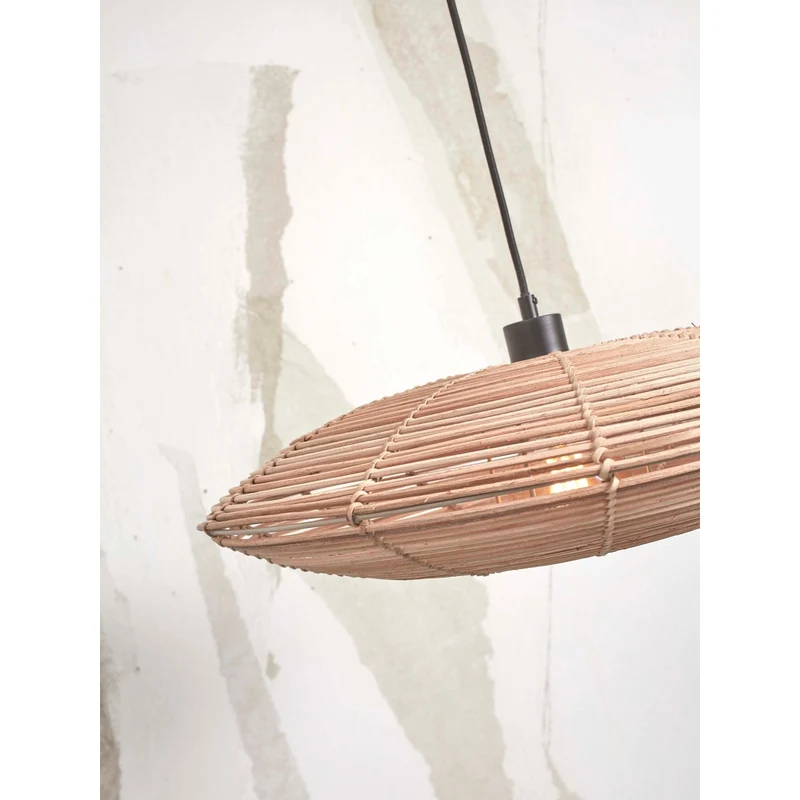 Suspension Rotin Vintage