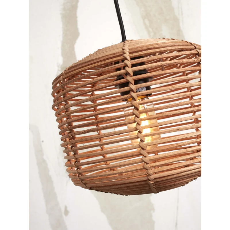 Lampe De Sol En Rotin