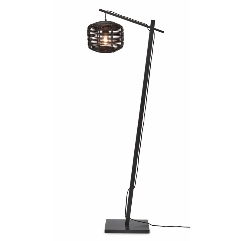 Lampe De Sol Rotin