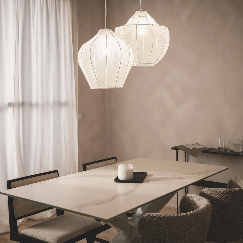 Suspension Luminaire Tissu