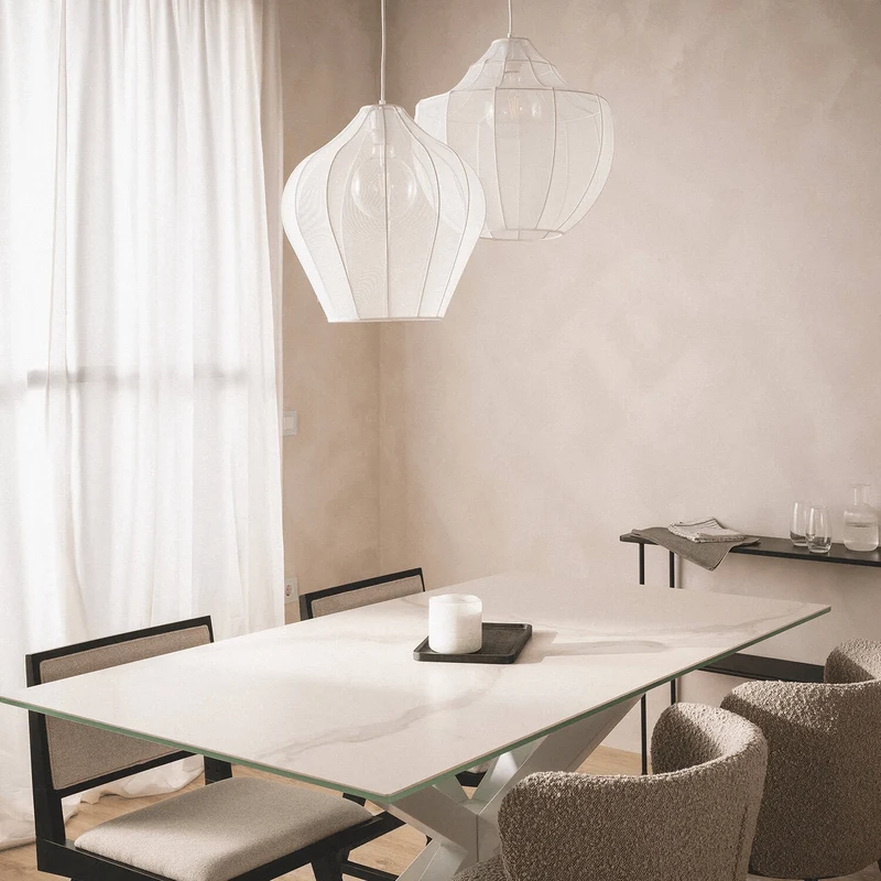 Suspension Luminaire Tissu