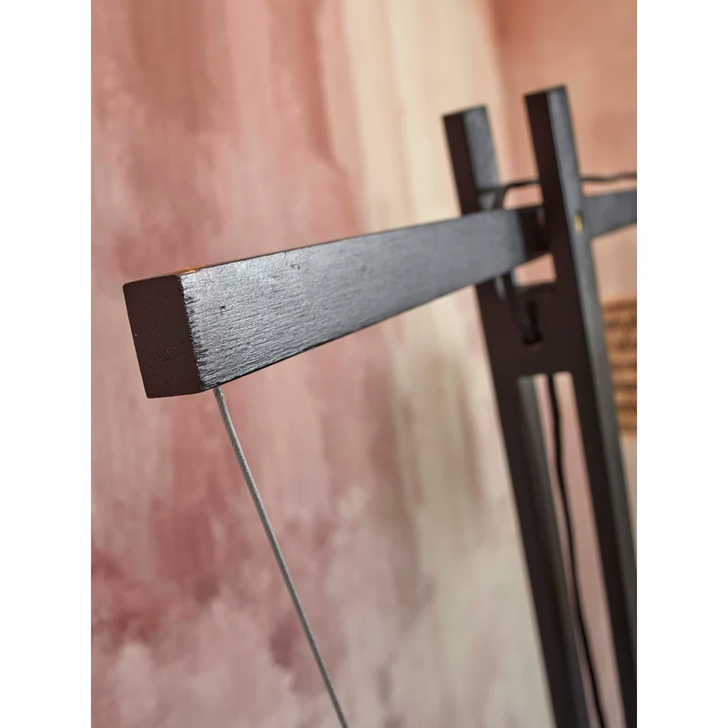 Lampadaire Salon Sur Pied Noir