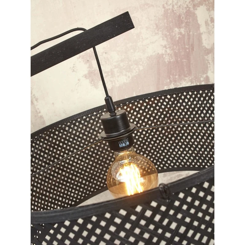 Lampadaire Noir Mat