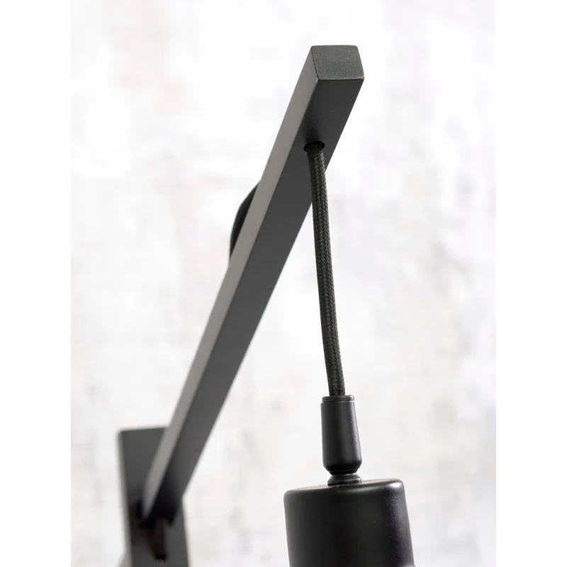 Lampe Sur Pied Noir Design