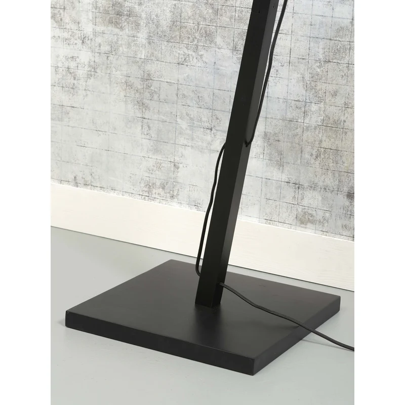 Lampe Sur Pied Noir Design